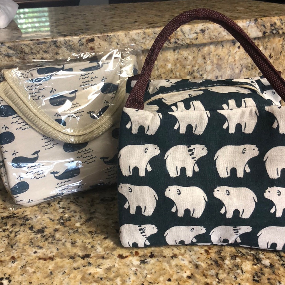 2 cooler bags
